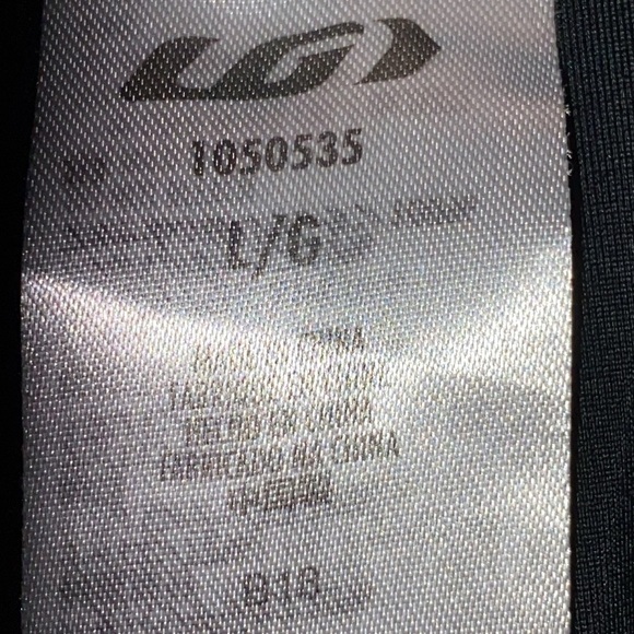 LOUIS GARNEAU SIZE LARGE CYCLING SHORTS UNISEX NYLON SPANDEX COMFORT PADDED - Picture 13 of 15